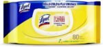 lysol disinfecting wipes lemon & lime blossom pack image