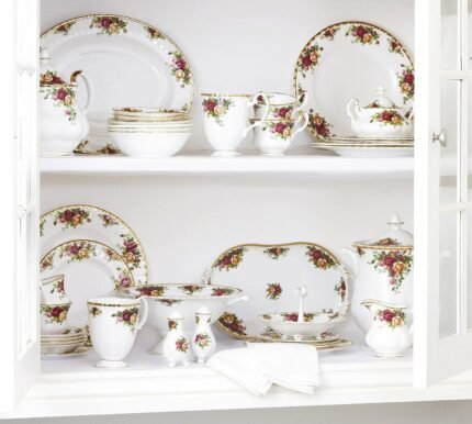 royal albert old country roses all purpose porcelain bowl image