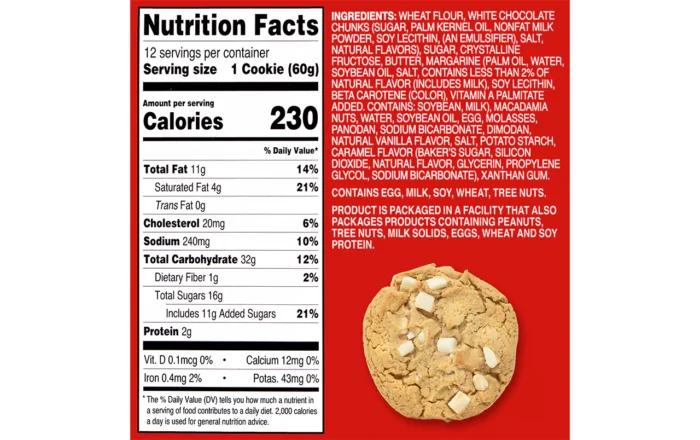 mrs fields cookies white chunk macadamia pack image