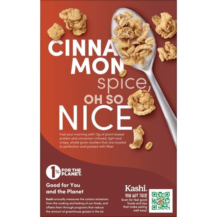 kashi go breakfast cereal cinnamon crisp pack image