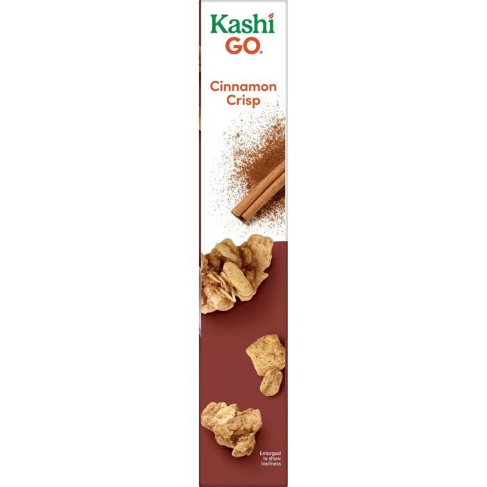 kashi go breakfast cereal cinnamon crisp pack image