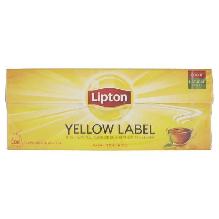 lipton yellow label 100 tea bags image