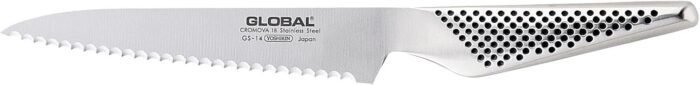 global 6 serrated utility scallop knife image