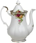 royal albert old country roses large coffee pot image