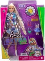 barbie extra doll with pet bunny pack image
