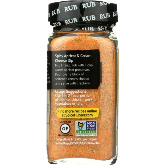 spice hunter mango habanero rub bottle image