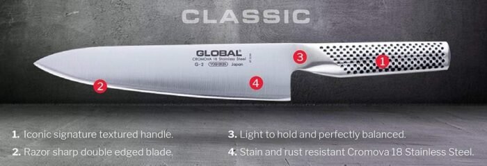 global 6 serrated utility scallop knife image