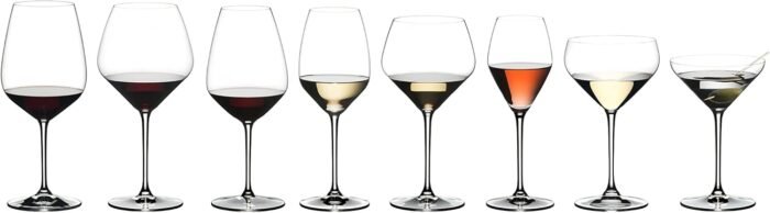 riedel extreme oaked chardonnay clear glass image