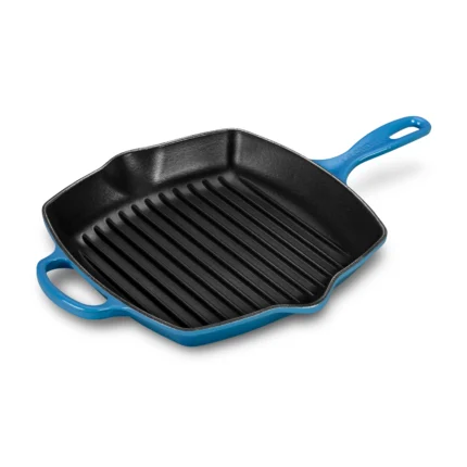 le creuset 10.25 square grill caribbean image