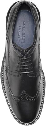 cole haan grand shortwing oxford black 10m image