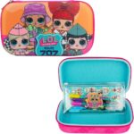 lol surprise dolls pencil case with stickers & gel pens image