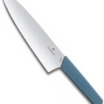 victorinox swiss modern 8 chefs blue handle knife image