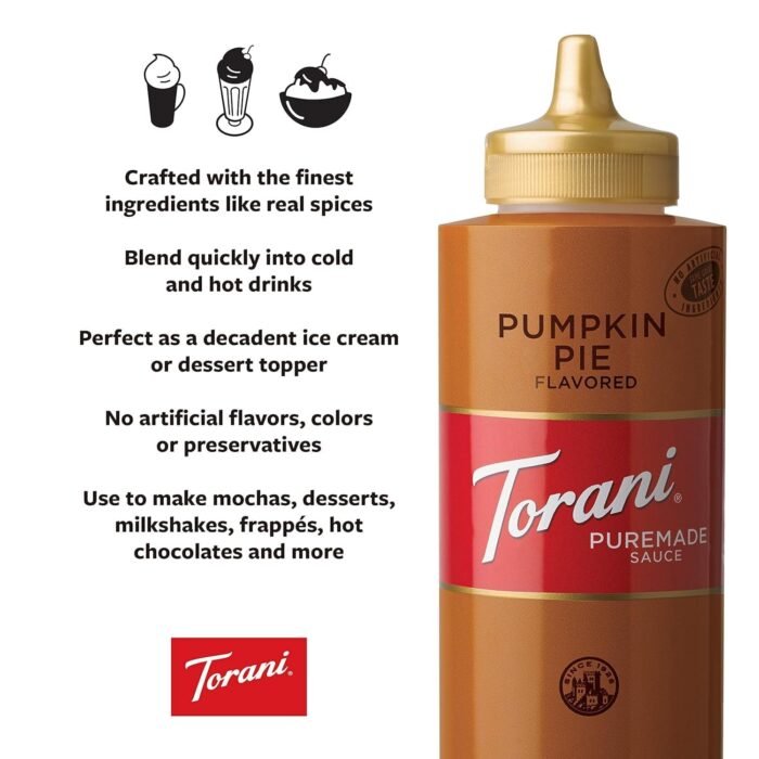 torani pumpkin pie puremade sauce image