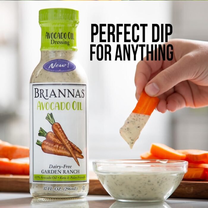 briannas avocado oil garden ranch dressing image