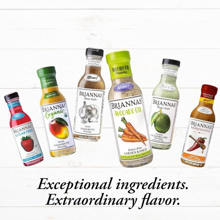 briannas avocado oil garden ranch dressing image