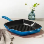 le creuset 10.25 square grill caribbean image