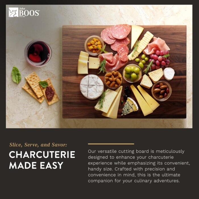 john boss walnut reversible cutting board image