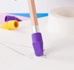 pen gear multicolor latex free pencil top erasers image