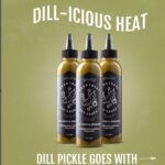 hearbeat dill pickle serrano hot sauce bottle image