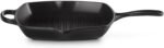 le creuset enameled cast iron grill pan licorice 10.25 image