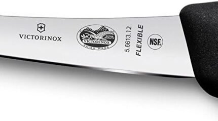 victorinox 5 boning knife curved blade black fibrox image