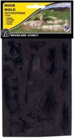 woodland scenics ws 1230 rock mold outrcroppings pack image