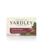 yerdley london moisturizing bath bar cocoa butter details image