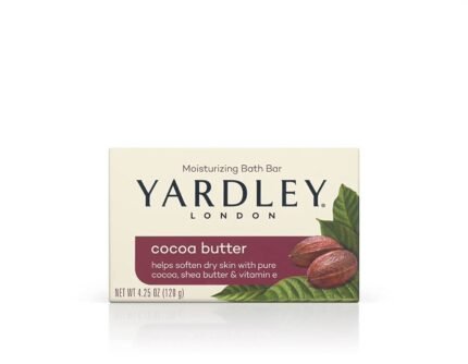 yerdley london moisturizing bath bar cocoa butter details image