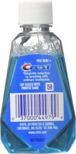 crest pro health mouthwash clean mint bottle image