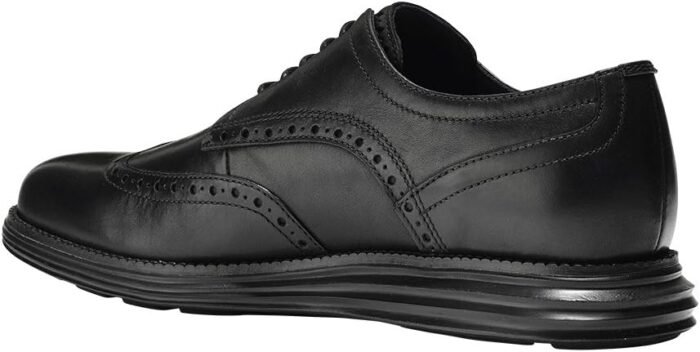 cole haan grand shortwing oxford black 10m image