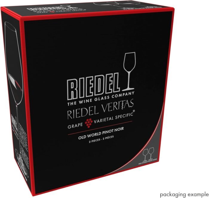 riedel veritas old world pinot noir wine glasses image