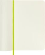 moleskine classic soft cover plain lemon green notebook image
