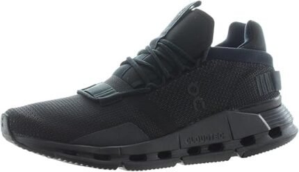 on womens cloudnova sneakers black eclipse 8.5