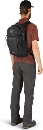 osprey daylite plus black backpack image