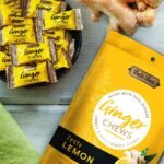 balis best ginger chews zesty lemon flavor pack image