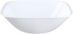 corelle pure white 22 oz square soup & cereal bowl image