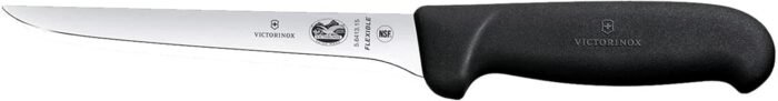 victorinox 5 boning knife curved blade black fibrox image