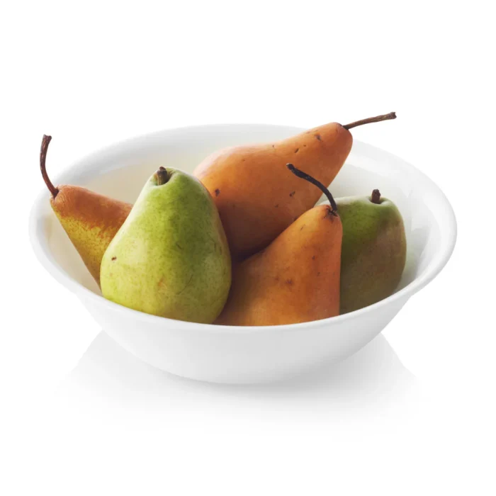 winter frost 2qu serving plain white bowl image