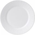 nantucket basket dinner white plate image