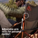 kelty low loveseat nest 2 person chair with blankets beluga image