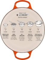 le creuset 4.5 qt round dutch oven deep teal image