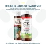 naturvet aller 911 skin care allergy aid pet shampoo with aloe vera bottle image