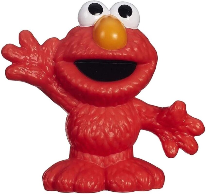playskool sesame street elmo figure image