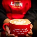 lion coffee vanilla macadamia light roast image