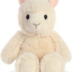 aurora cuddly friends 8 liama cream image