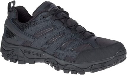 merrell men's moab 2 tactical low shoes black size 9 image