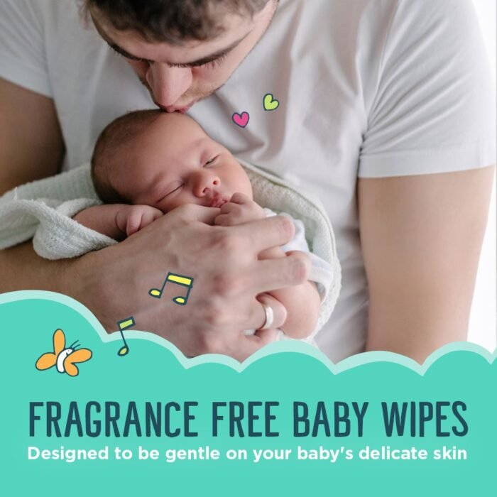 seventh generation unscented baby wipes pack image