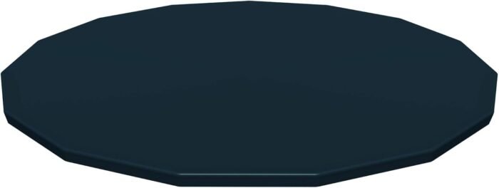 bestway flowclear 10 round pool cover black image