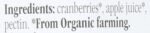 fior di frutta organic fruit spread canberry bottle image