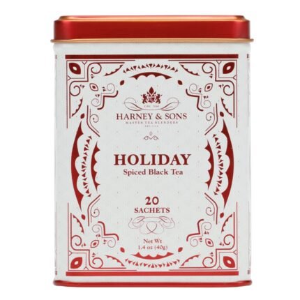 harney & sons holiday tea 20 ct sachet tin pack image